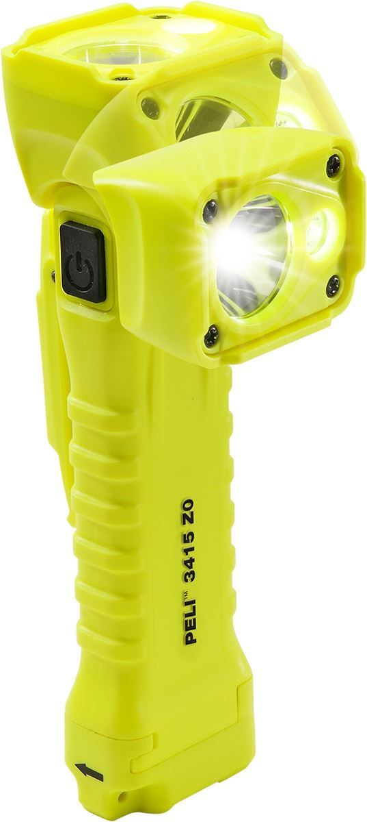 3415MZ0 ATEX Zone 0, Led, 90 Derece Eğimli Kafa Manyetik El Feneri